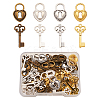 Tibetan Style Alloy Pendants TIBEP-TA0002-35-1
