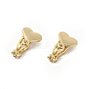 Alloy Clip-on Earring Findings LS-PALLOY-M208-01G-2