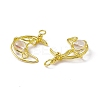 Natural Quartz Crystal Pendants G-H281-41G-10-3