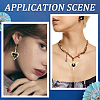 20Pcs 10 Styles Alloy Enamel Gothic Style Pendants PALLOY-SC0004-45C-6