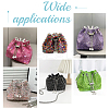 2Pcs Alloy Bucket Bag Drawstring Chains DIY-WR0003-08P-6