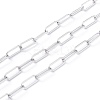 Tarnish Resistant 304 Stainless Steel Paperclip Chains CHS-L022-03P-A-1