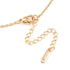 Natural Mixed Stone Pendant Necklaces NJEW-JN05489-02-7