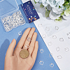 100Pcs Tibetan Style Alloy Charms FIND-SC0012-39S-3