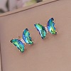 Fashionable Gradient Butterfly Earrings for Women YE8672-3-1