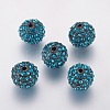Alloy Rhinestone Beads RB-A034-10mm-A03B-1