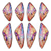 Transparent Resin Wing Pendants Set RESI-TAC0021-01D-1