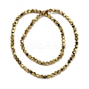 Electroplated Synthetic Non-magnetic Hematite Beads Strands X-G-A234-G03-01G-2