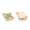 Alloy Enamel Pendants ENAM-T009-66A-RS-1