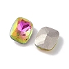 Glass Rhinestone Cabochons RGLA-L029-01B-LRLA-2
