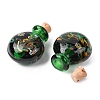 Handmade Lampwork Perfume Bottle Pendants LAMP-H072-01-3
