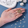 100Pcs 10 Style 201 Stainless Steel Charms STAS-CJ0001-232-4