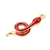 Alloy Enamel Pendants FIND-U031-14G-02-2