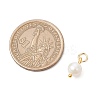 Natural Cultured Freshwater Pearl Two Sides Polished Charms PALLOY-JF04036-01-2