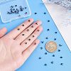 50Pcs Ion Plating(IP) 304 Stainless Steel Bead Tips STAS-UN0038-02-4