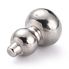 Tarnish Resistant 304 Stainless Steel Beads LS-STAS-B011-05B-P-4