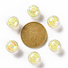 Transparent Acrylic Beads X-TACR-S152-15B-SS2105-3