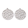 Non-Tarnish 201 Stainless Steel Pendants STAS-D451-26P-1