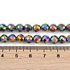 Electroplated Synthetic Non-magnetic Hematite Beads Strands G-H072-B01-01B-4