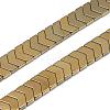 Electroplate Non-magnetic Synthetic Hematite Bead Strands G-Q486-19F-1