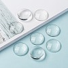 Transparent Glass Cabochons X-GGLA-R026-30mm-8
