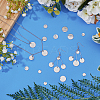 140Pcs 4 Style 304 Stainless Steel Charms STAS-HY0001-39-5