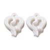 Valentine's Day Opaque Acrylic Pendants SACR-L007-042D-1