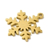 5Pcs Christmas 201 Stainless Steel Pendants STAS-Z068-01G-02-2