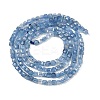 Natural Devil Blue Aquamarine Beads Strands G-B175-C02-2x2mm-3