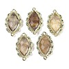 Natural Gemstone Faceted Horse Eye Links G-B126-02G-2