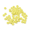 Eco-Friendly Handmade Polymer Clay Beads CLAY-R067-4.0mm-22-4