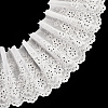 5 Yards Cotton Embroidery Flower Lace Trim OCOR-MA0001-30-8