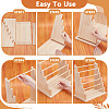 6-Tier Wood Jewelry Bracelet Display Towers ODIS-WH0079-043-4