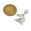 40Pcs 20 Styles Tibetan Style Alloy Pendant Decorations HJEW-AB00257-4