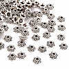 Tibetan Style Zinc Alloy Bead Caps LS-LF0514Y-1-01-1