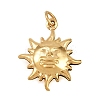 304 Stainless Steel Pendants STAS-P407-01F-G-1
