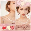 6Pcs 3 Colors 304 Stainless Steel Enamel Charms STAS-UN0032-92-6