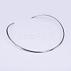Tarnish Resistant 201 Stainless Steel Choker Necklaces LS-NJEW-O094-37-1