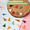 Polycotton(Polyester Cotton) Tassel Pendant Decorations FIND-YW0004-58E-3