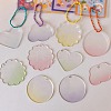 Gradient Style Transparent Acrylic Keychain ZXFQ-PW0001-067E-1