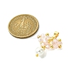 Shell Pearl Beads Glass Pendants PALLOY-MZ00432-01-2