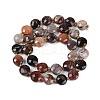 Natural Petrified Wood Beads Strands G-B094-A10-01-4