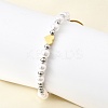 ABS Imitation Pearl Beads Braided Bead Bracelets for Women BJEW-D317-09B-PG-3