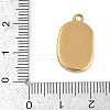 304 Stainless Steel Enamel Pendants STAS-I325-038G-3