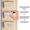 Clear Acrylic Soap Stamps DIY-WH0437-007-5