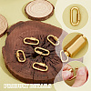 8Pcs Alloy Screw Carabiner Lock Charms FIND-UN0003-31G-5