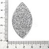 Transparent Resin Pendants LS-RESI-M037-02B-3