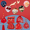 12Pcs 6 Styles Silk Packing Pouches Set ABAG-HY0001-01-7