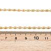 304 Stainless Steel Oval Ball Chain Y Necklaces for Women LS-NJEW-Z104-02G-4