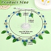 304 Stainless Steel Necklaces & Hoop Earring Sets SJEW-YW00001-2